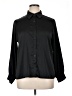 Collection Privee Black Long Sleeve Blouse Size XL (estimated) - photo 1