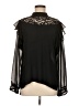 Analili 100% Polyester Black Long Sleeve Blouse Size M - photo 1
