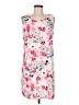 Shein 100% Polyester Floral Pink Casual Dress Size 6 - photo 1