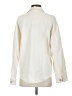 Zara Ivory 3/4 Sleeve Button-Down Shirt Size S - photo 2