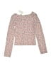 The Children's Place Floral Pink Pullover Sweater Size S (kids) - photo 2