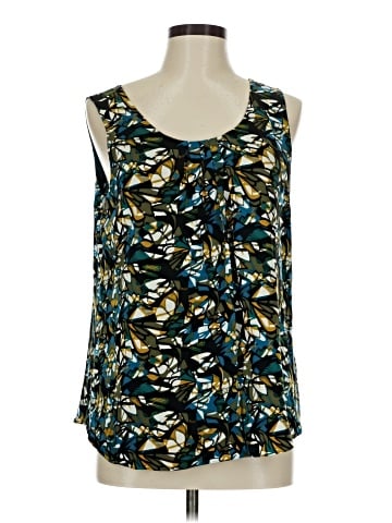 Classiques Entier Sleeveless Silk Top (view 1)