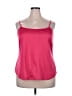 George 100% Polyester Pink Tank Top Size 2X - photo 1