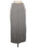 Zara Solid Gray Casual Skirt Size S - photo 1