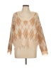 Just Polly 100% Acrylic Tan Pullover Sweater Size L - photo 1