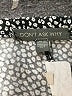Don't Ask Why 100% Viscose Polka Dots Black Shorts One size - photo 3