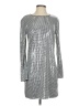 Sanctuary Metallic Silver Cocktail Dress Size XS - photo 1