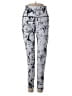 Assorted Brands Print Silver Active Pants Size S - photo 1