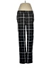 Stylus Plaid Black Casual Pants Size 8 - photo 1