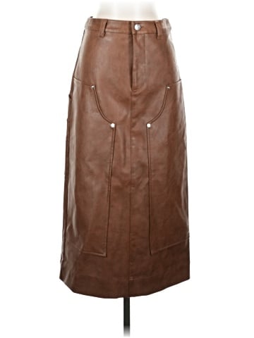 Rails Faux Leather Skirt (view 1)