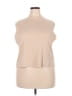 Sag Harbor Tan Sleeveless T-Shirt Size 22W - photo 1