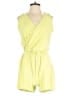 Active by Old Navy Solid Yellow Romper Size XS - photo 1