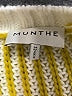 MUNTHE Color Block Yellow Pullover Sweater Size 32 - photo 7
