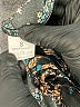 Unbranded 100% Polyester Paisley Black Casual Dress Size S - photo 7