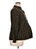 Ripe 100% Viscose Animal Print Brown 3/4 Sleeve Blouse Size XL - photo 4