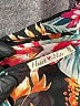 Heart & Hips 100% Polyester Tropical Black Kimono Size XL - photo 7