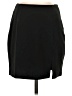 Unbranded 100% Polyester Solid Black Casual Skirt Size S - photo 1