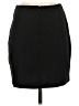 Unbranded 100% Polyester Solid Black Casual Skirt Size S - photo 2