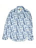Robert Graham 100% Cotton Tropical Blue Long Sleeve Button-Down Shirt Size S (kids) - photo 1