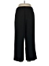 H&M 100% Polyester Solid Black Casual Pants Size 12 - photo 2