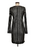MICHAEL Michael Kors Houndstooth Black Casual Dress Size M - photo 2