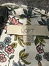 Ann Taylor LOFT 100% Polyester Floral Ivory Long Sleeve Blouse Size S - photo 7