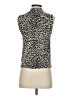 August Silk Tan Sleeveless Top Size S - photo 2
