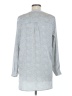 Bishop + Young 100% Polyester Gray Long Sleeve Blouse Size M - photo 2