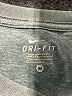 Nike 100% Polyester Gray Active T-Shirt Size M - photo 7