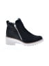 Dolce Vita Solid Black Gray Ankle Boots Size 8 1/2 - photo 1