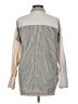 BDG Color Block Ivory Long Sleeve Button-Down Shirt Size XS - photo 2