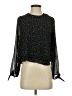 Zara Black Long Sleeve Blouse Size XS - photo 1
