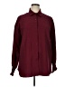 Unbranded Solid Burgundy Long Sleeve Blouse Size XL - photo 1