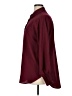 Unbranded Solid Burgundy Long Sleeve Blouse Size XL - photo 5