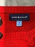 Andy & Evan 100% Acrylic Red Sweater Vest Size 7 - photo 3