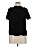 iris Black Short Sleeve Blouse Size M - photo 1