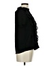 iris Black Short Sleeve Blouse Size M - photo 4