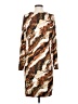 Cupshe Print Brown Casual Dress Size S - photo 2