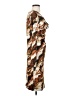 Cupshe Print Brown Casual Dress Size S - photo 4