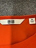 Uniqlo 100% Polyester Orange Short Sleeve Top Size XS - photo 7
