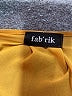 Fab'rik 100% Polyester Gold Yellow 3/4 Sleeve Blouse Size S - photo 7