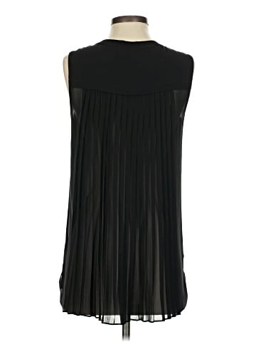 Elie Tahari for 5F Bergdorf Goodman Sleeveless Silk Top (view 2)