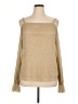 Wrapper Gold Long Sleeve Blouse Size XL - photo 1