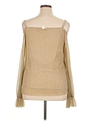 Wrapper Long Sleeve Blouse (view 2)