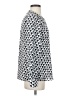 Banana Republic 100% Polyester Silver Long Sleeve Blouse Size XS - photo 4