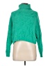 Mustard Seed Green Turtleneck Sweater Size M - photo 1