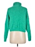 Mustard Seed Green Turtleneck Sweater Size M - photo 2