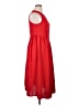 Shein Curve 100% Polyester Solid Red Casual Dress Size 0X - photo 4