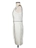 H&M 100% Polyester Ivory Cocktail Dress Size 4 - photo 5