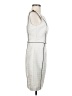 H&M 100% Polyester Ivory Cocktail Dress Size 4 - photo 4